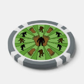 Bigfoot Rond Pokerchips (Enkel)