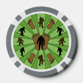 Bigfoot Rond Pokerchips (Achterkant)
