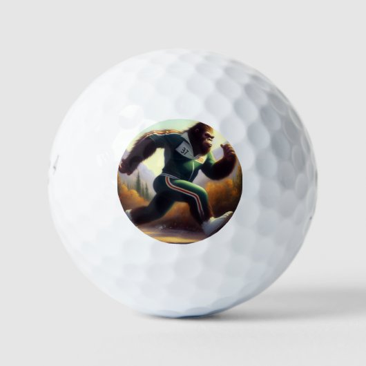 Bigfoot Running Golfballen (Voorkant)