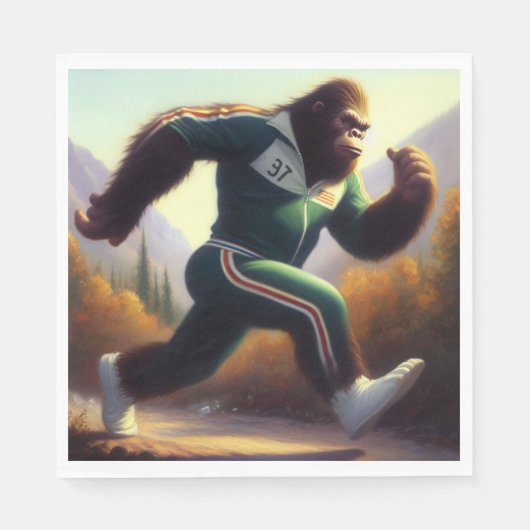 Bigfoot Running Servet (Voorkant)