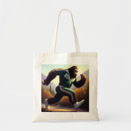 Bigfoot Running Tote Bag (Voorkant)