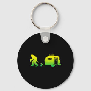Bigfoot RV Motorhome Camping Sasquatch Campervan G Sleutelhanger