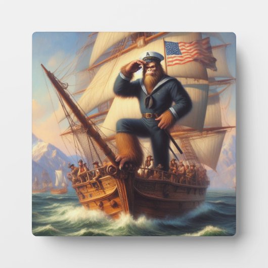 Bigfoot Sailor Fotoplaat (Voorkant)