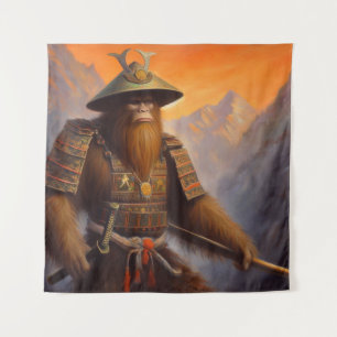 Bigfoot Samurai Wandkleed