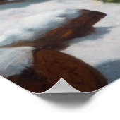 Bigfoot Santa Claus Poster (Hoek)