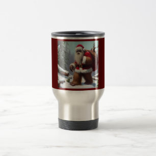 Bigfoot Santa Claus Reisbeker