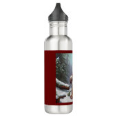 Bigfoot Santa Claus Waterfles (Links)