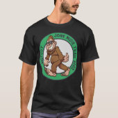Bigfoot | Sasquatch (bewerkbaar) T-shirt (Voorkant)