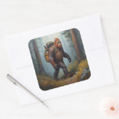 Bigfoot Sasquatch birthday father's day Sticker (Enveloppe)