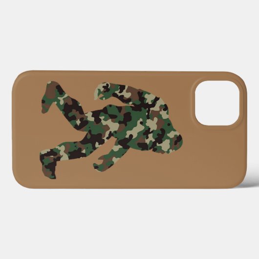 Bigfoot Sasquatch Camo Case-Mate iPhone Case (Achterkant (horizontaal))
