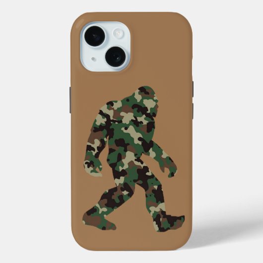 Bigfoot Sasquatch Camo Case-Mate iPhone Case (Achterkant)