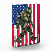 Bigfoot Sasquatch Camo Fotoblokken (Links)