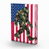 Bigfoot Sasquatch Camo Fotoblokken (Rechts)