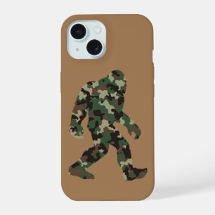 Bigfoot Sasquatch Camo iPhone 15 Hoesje