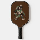 Bigfoot Sasquatch Camo Pickleball Paddle (Voorkant)