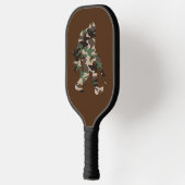Bigfoot Sasquatch Camo Pickleball Paddle (Links)