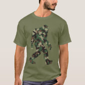 Bigfoot Sasquatch Camo T-shirt (Voorkant)