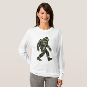 Bigfoot Sasquatch Camo T-shirt