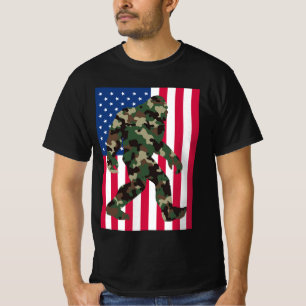 Bigfoot Sasquatch Camo T-shirt