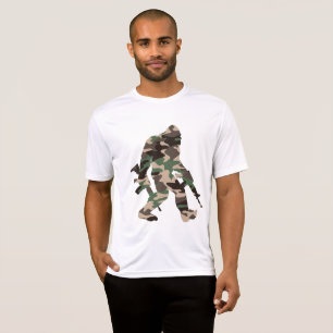 Bigfoot Sasquatch Camo T-shirt