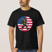 Bigfoot Sasquatch Camo T-shirt (Voorkant)