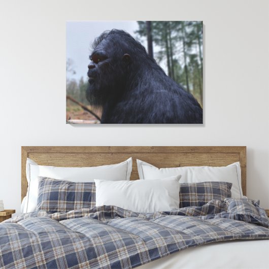bigfoot, sasquatch, canvas afdruk (Insitu (Slaapkamer))