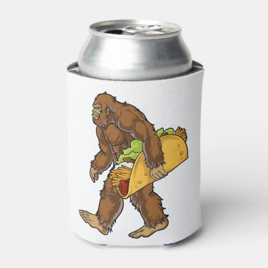 Bigfoot Sasquatch Carrier Taco Blikjeskoeler (Blikje Voorkant)