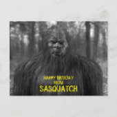 bigfoot, sasquatch, CARTE POSTALE (Devant)