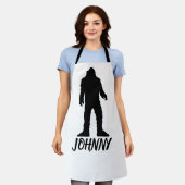 BIGFOOT SASQUATCH GEPERSONALISEERDE AANGEPASTE HEM SCHORT (Gedragen)