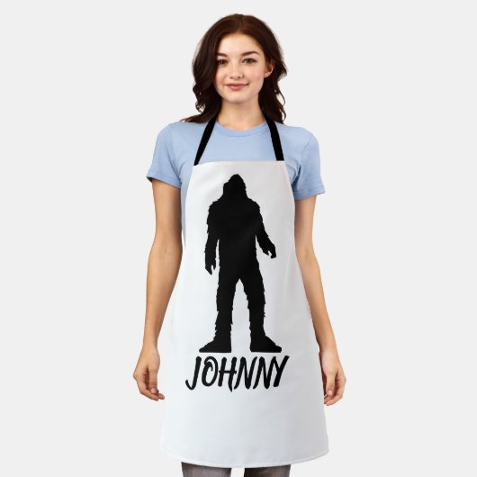 BIGFOOT SASQUATCH GEPERSONALISEERDE AANGEPASTE HEM SCHORT (Gedragen)