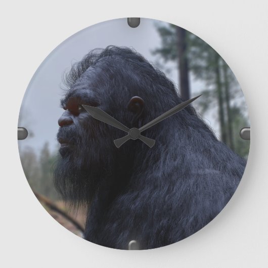 bigfoot, sasquatch grote klok (Voorkant)