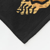 Bigfoot Sasquatch Heart With Arrow Funny Valentine Fleece Deken (Hoek)