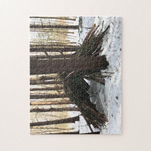 Bigfoot Sasquatch Jigsaw Puzzle (Vertical)
