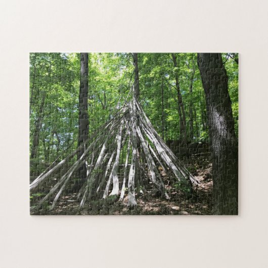 Bigfoot Sasquatch Jigsaw Puzzle (Horizontal)