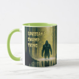 Bigfoot Sasquatch Louisiana Swamp Thing aanpassen Mok