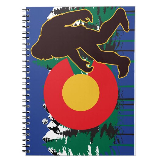 Bigfoot-Sasquatch Notitieboek (Voorkant)