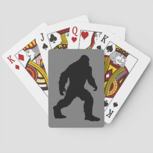 Bigfoot Sasquatch Pokerkaarten