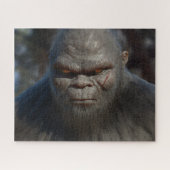 BIGFOOT SASQUATCH PORTRAIT DICHT UPPuzzle Legpuzzel (Horizontaal)