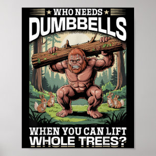 Bigfoot Sasquatch Poster
