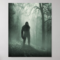 Bigfoot / Sasquatch Poster de l'observateur silenc