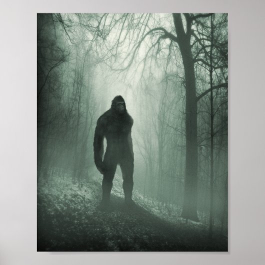 Bigfoot / Sasquatch Poster de l'observateur silenc (Devant)