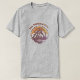 bigfoot sasquatch rock gooien kampioen T-Shirt