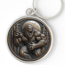 Bigfoot / Sasquatch-Sleutelhanger