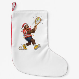 Bigfoot Sasquatch Tennis Kerstmis 2026 Vakantie   Kleine Kerstsok