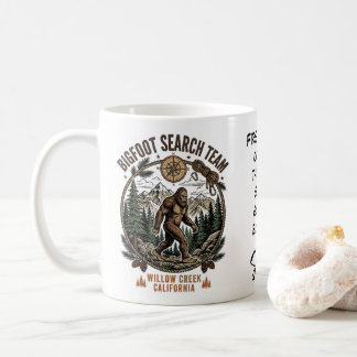 Bigfoot Sasquatch Wandelzoekteam Koffiemok