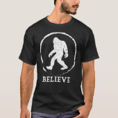Bigfoot Sasquatch Yeti gelooft Essential T-Shirt (Voorkant)