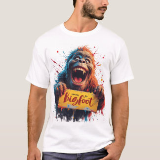 Bigfoot Sasquatch Yeti Monster Creature T-shirt