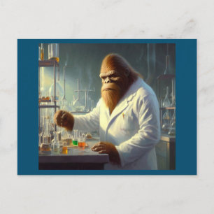 Bigfoot Scientist Briefkaart