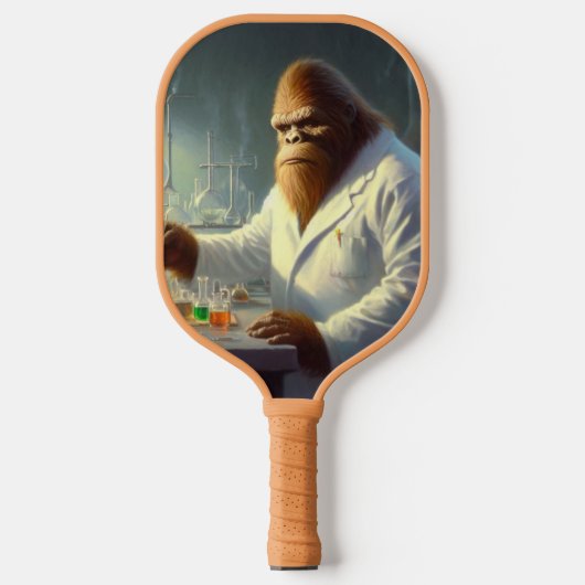 Bigfoot Scientist Pickleball Paddle (Voorkant)