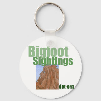 Bigfoot Sightings Logo Sleutelhanger